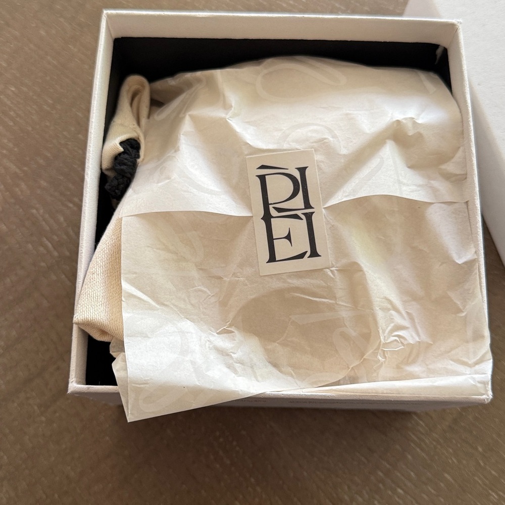 NIB NWT Polene Numero Un Micro Textured Blush Bag purse crossbody shoulder strap - Picture 10 of 13